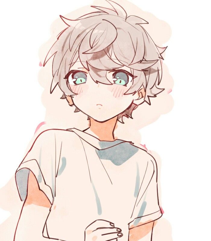 Featured image of post Curly Hair Anime Boy Chibi