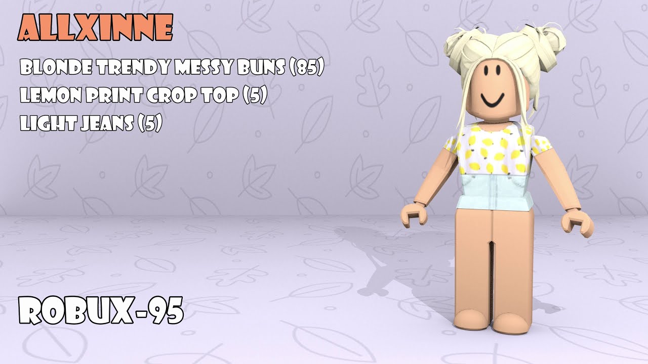 Featured image of post Cute Roblox Outfits Under 100 Robux