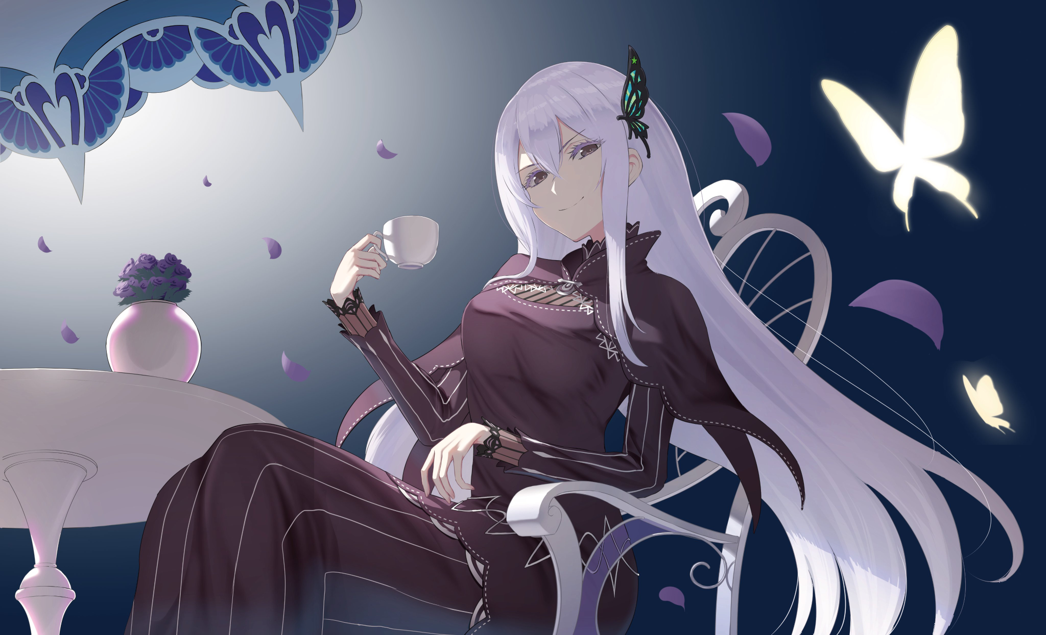 Featured image of post Echidna Re Zero Wallpaper 4K