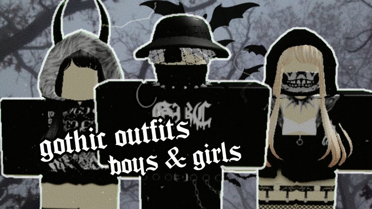 Featured image of post Goth Roblox Outfits Boy